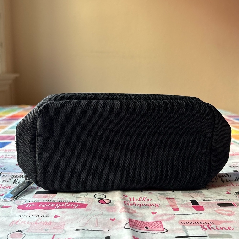 Bobbi Brown Black Textured Pouch View 3